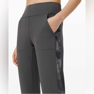 Lululemon Align Joggers, Grey with track stripe, Sz 8